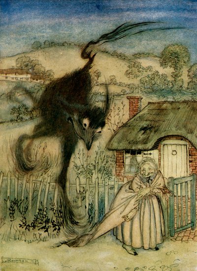 The Bogey Beast, from English Fairy Tales Retold by F.A. Steel, 1927 by Arthur Rackham